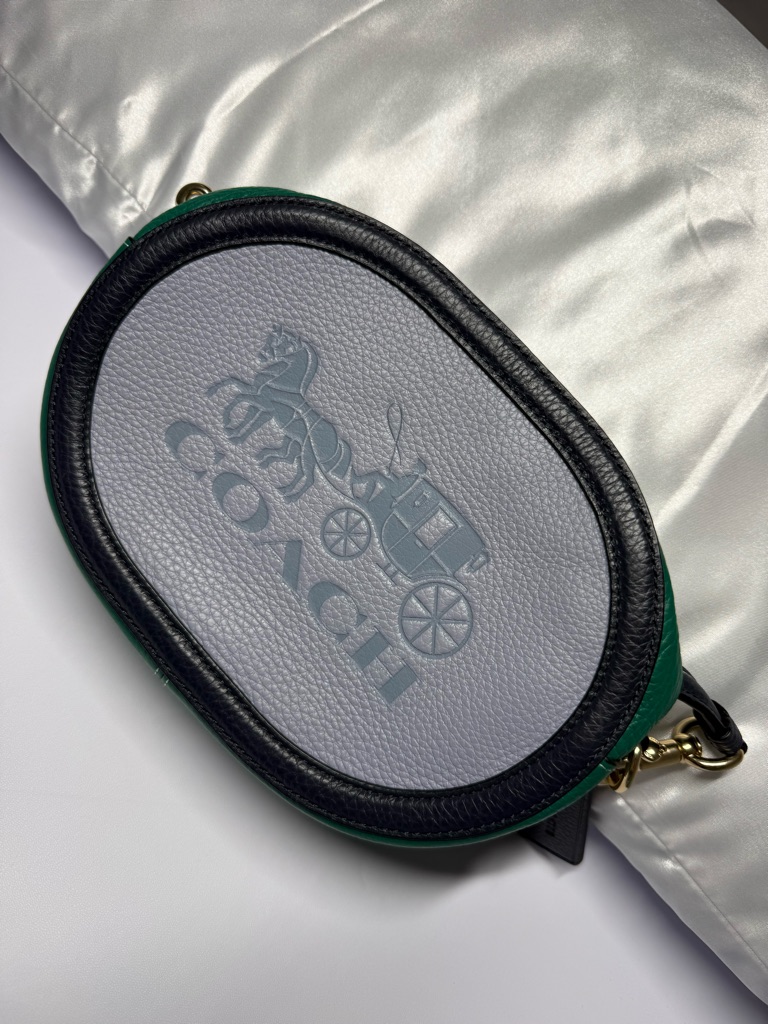 Coach Horse & Carriage Oval Crossbody Bag